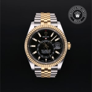 Used rolex sky dweller top